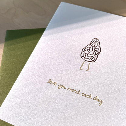 Love You Morel Each Day Card