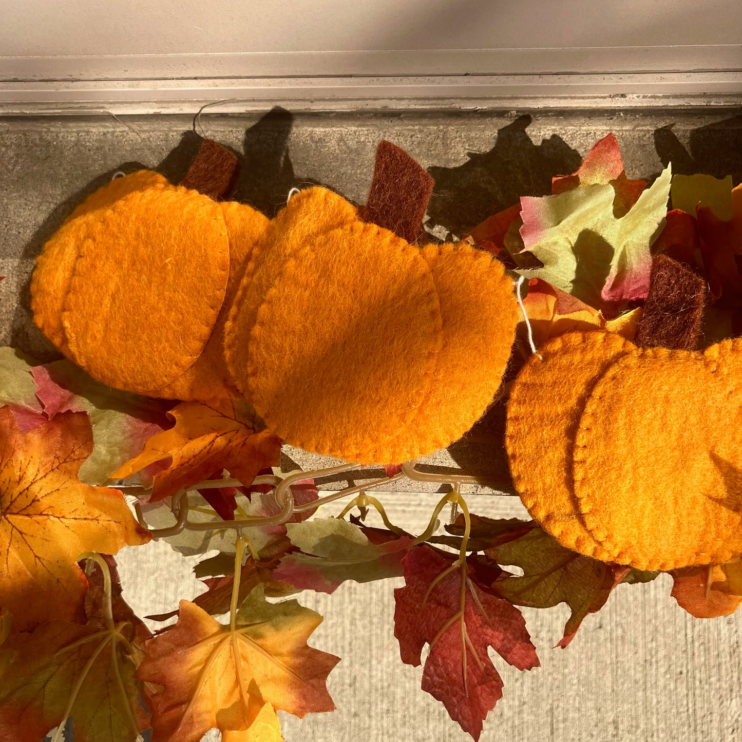 Pumpkin Garland