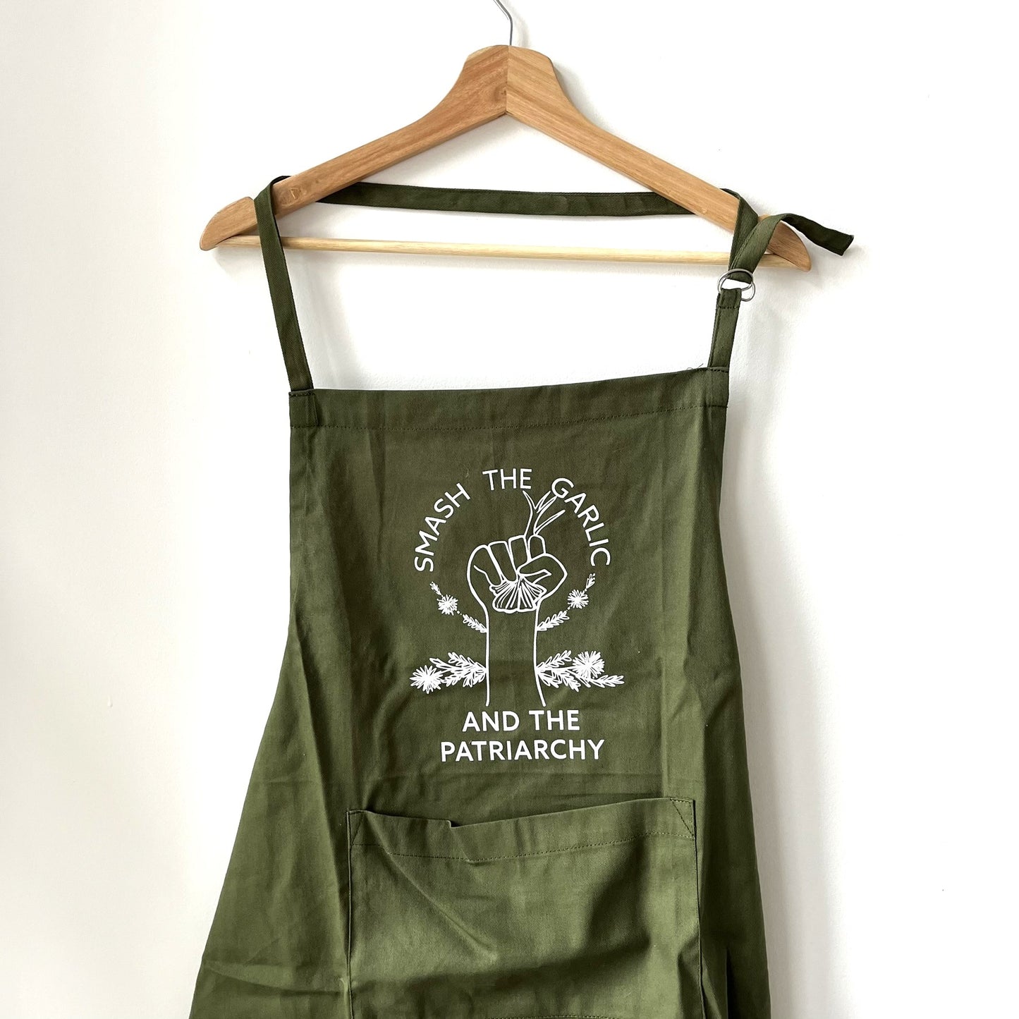 Apron - Smash the Garlic and The Patriarchy