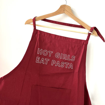 Apron - Hot Girls Eat Pasta