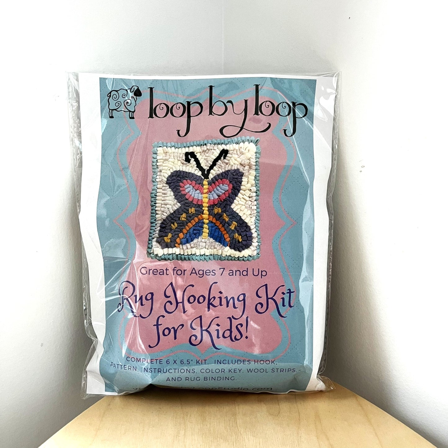 Rug Hooking Kit - Butterfly