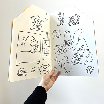 House Coloring Book