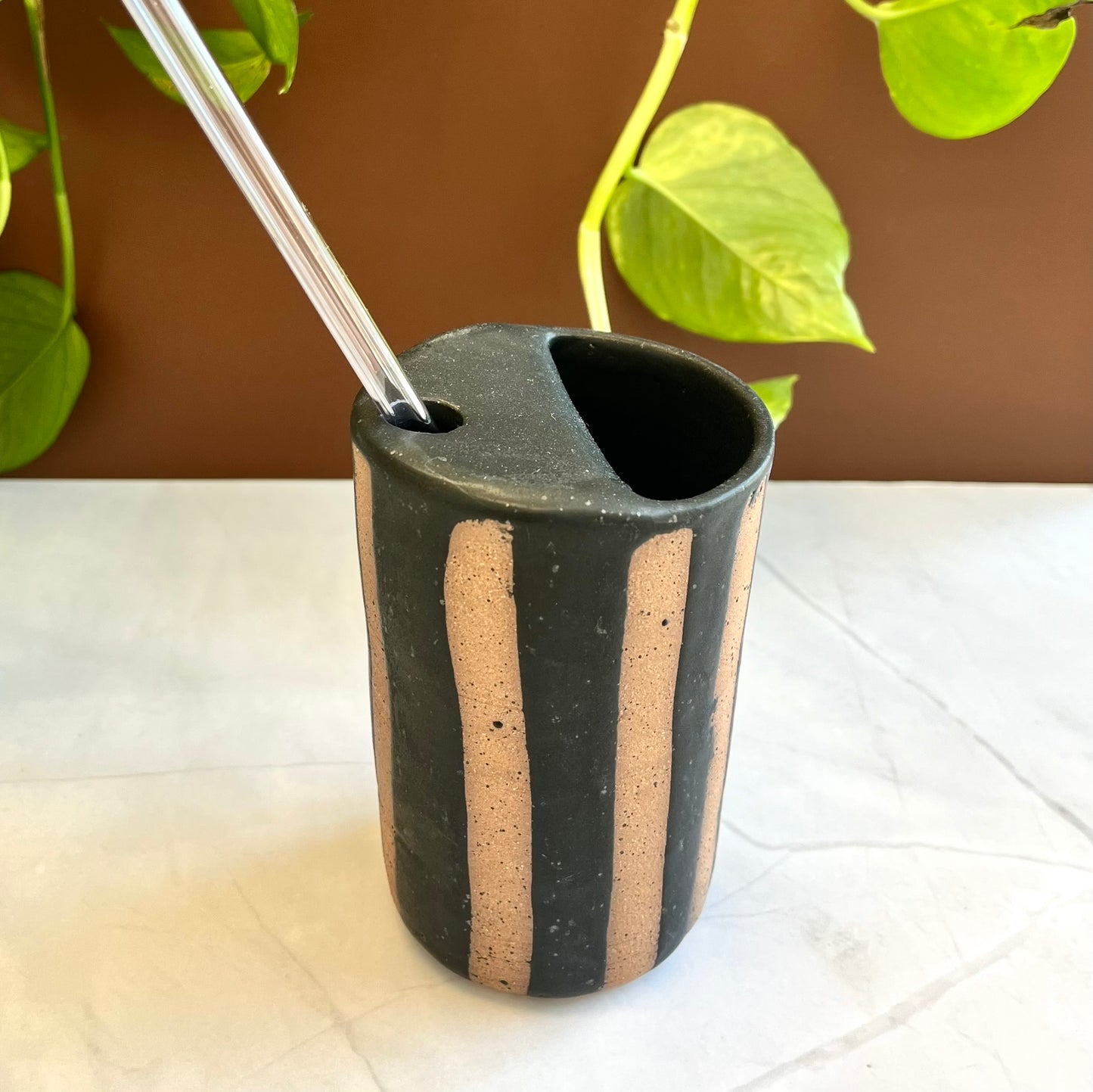 Cold Travel Cup with Straw