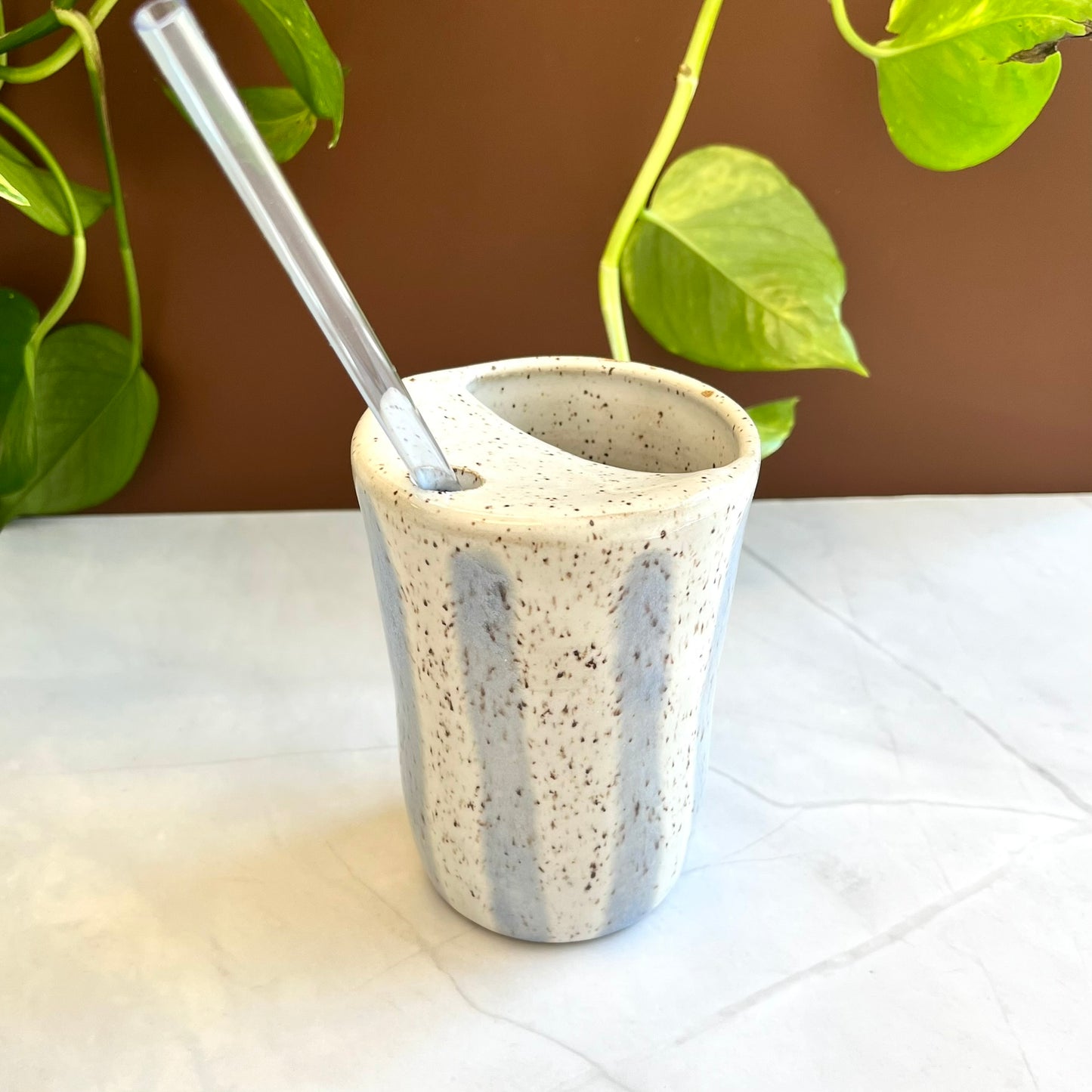 Cold Travel Cup with Straw