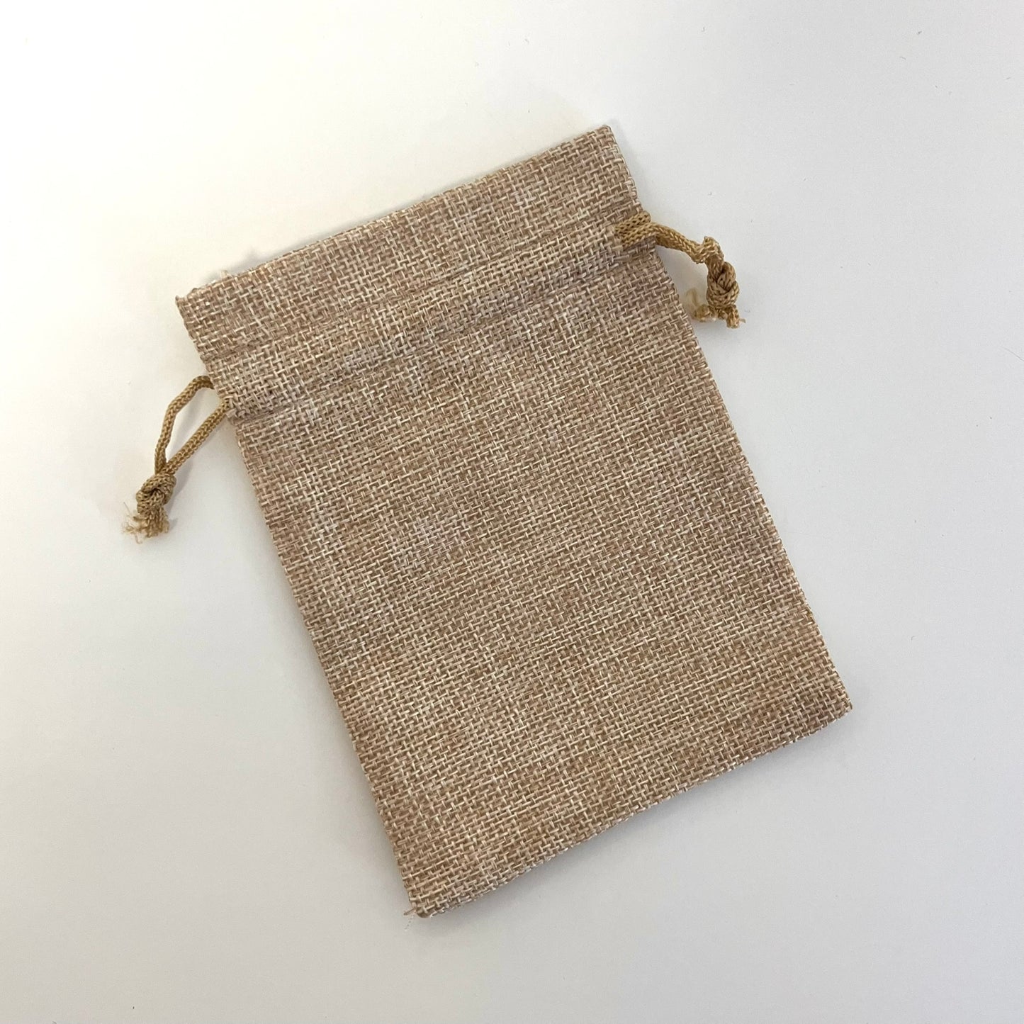 Burlap Pouch Soap Loofa