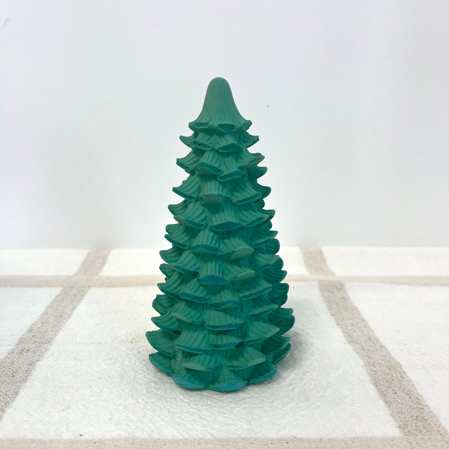 Cement Christmas Tree Figurine