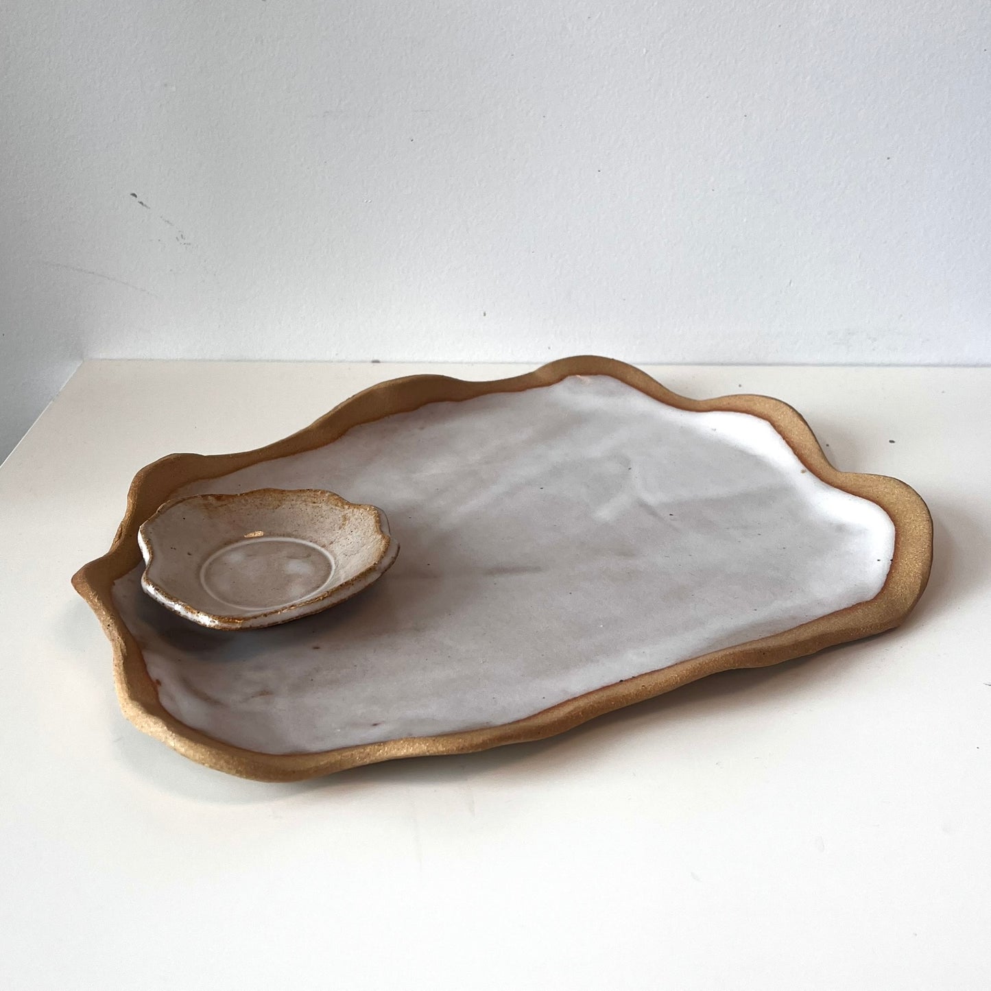 Snack Tray with Small Bowl