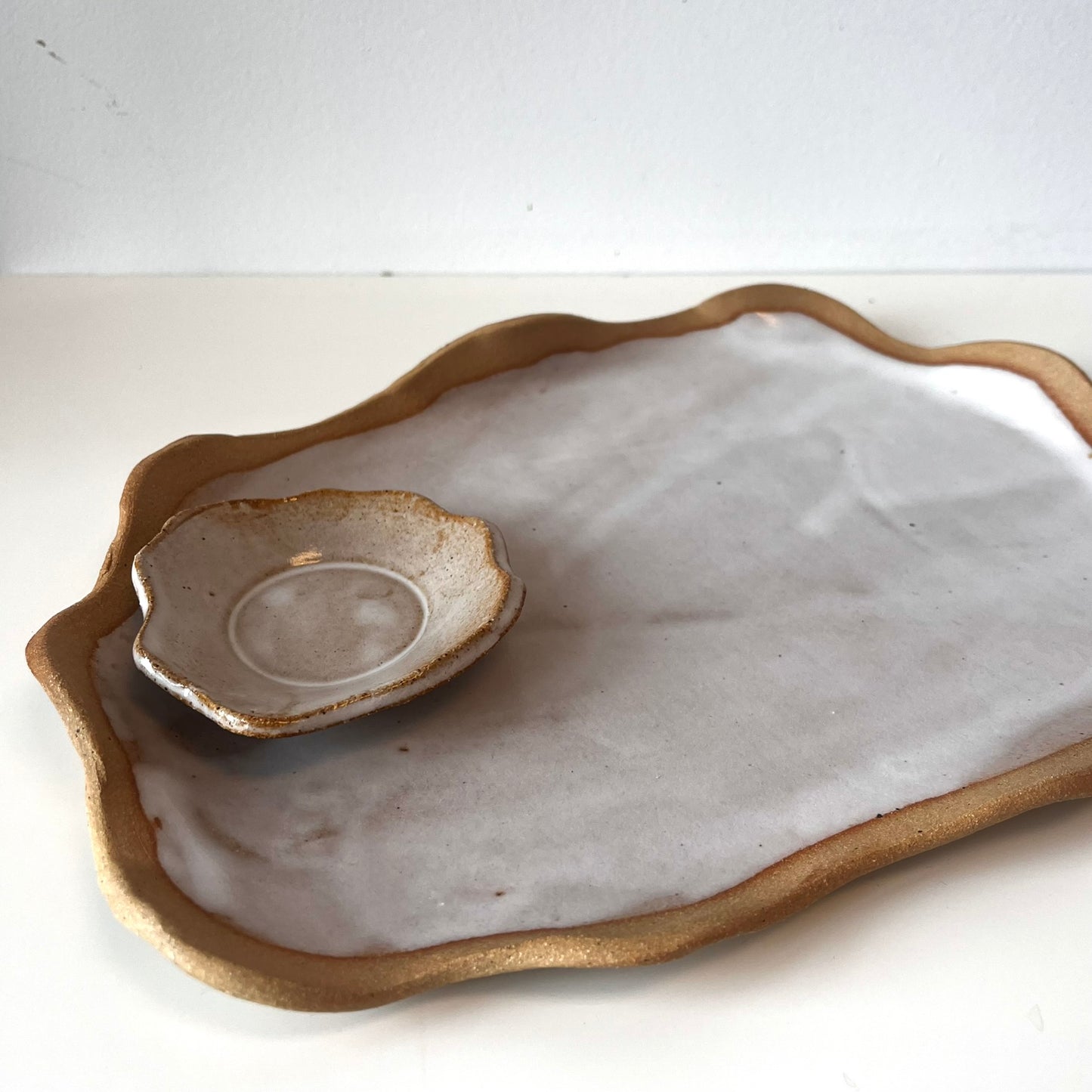 Snack Tray with Small Bowl
