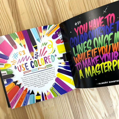 Live Life Colorfully Book