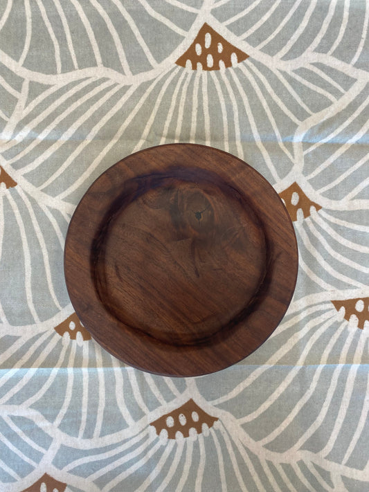 Handmade Wooden Bowl - Circle