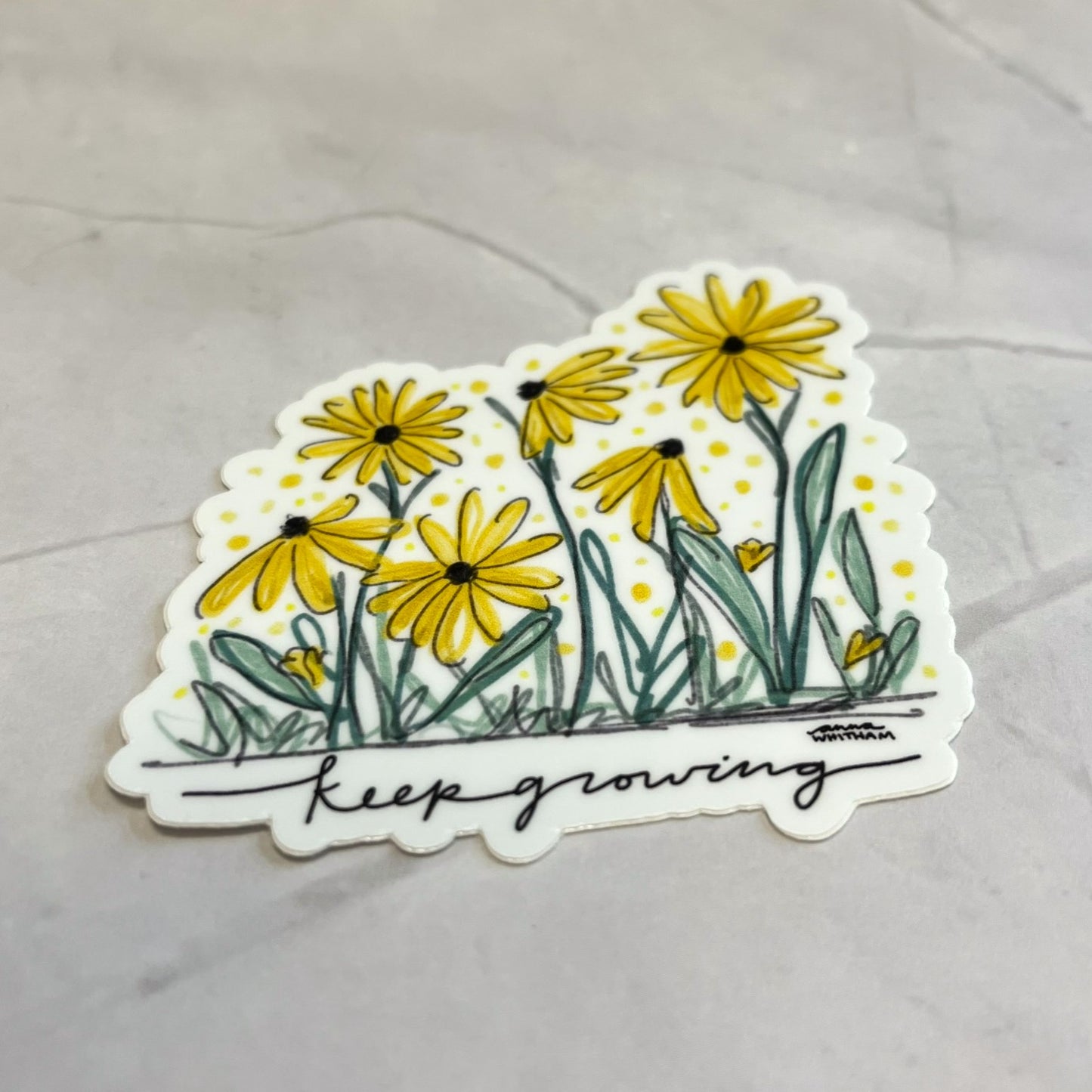 Keep Growing Sticker