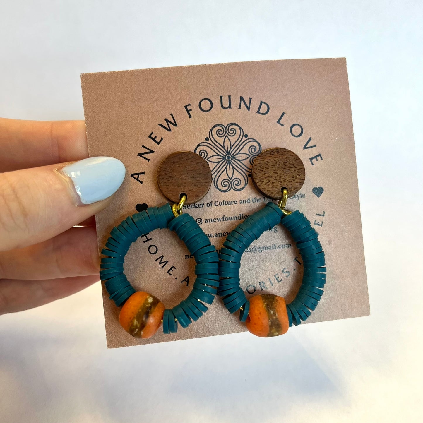 Happy Hoop Earrings
