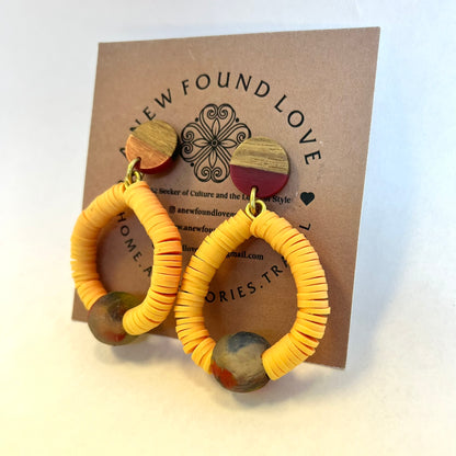 Happy Hoop Earrings