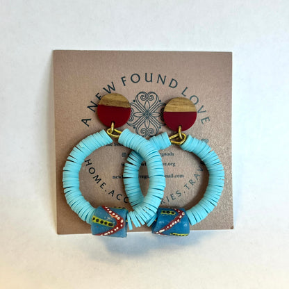 Happy Hoop Earrings