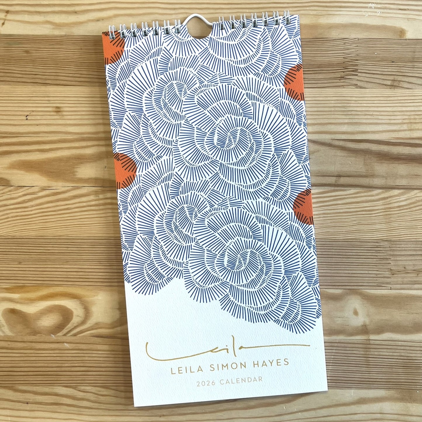 2026 Calendar by Leila Simon Hayes