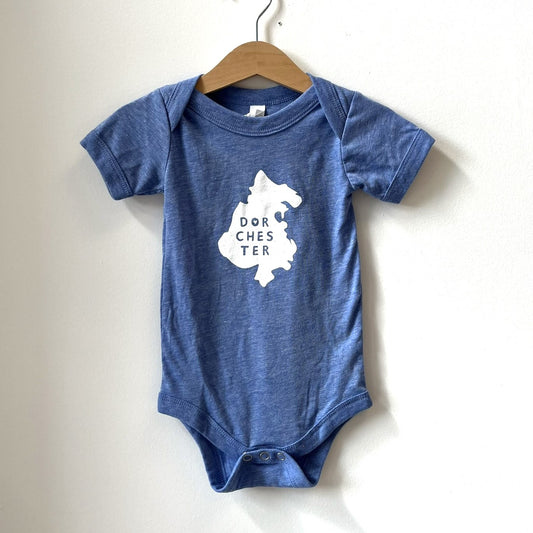 Dorchester Baby Bodysuit - Blue