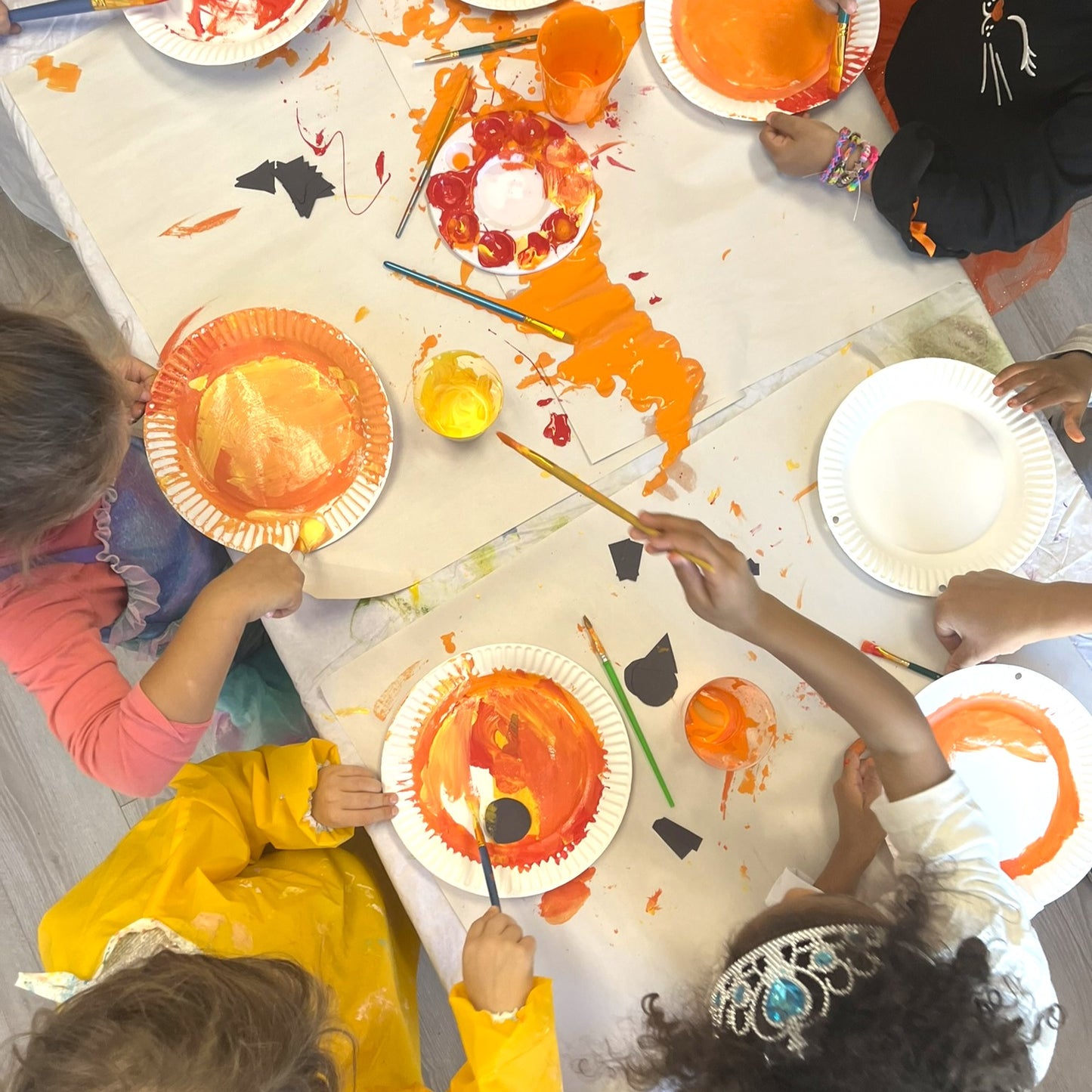Oct 3 - Paper Plate Pumpkins (for kids 4+)