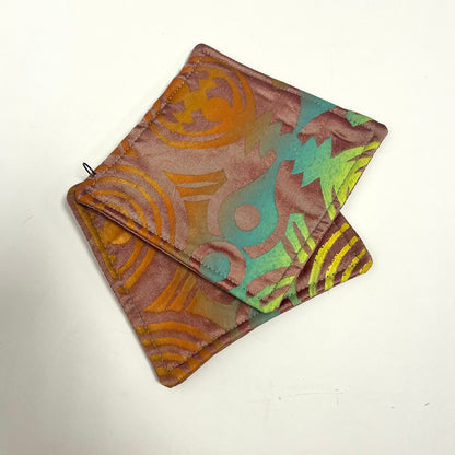 Block-printed Coasters