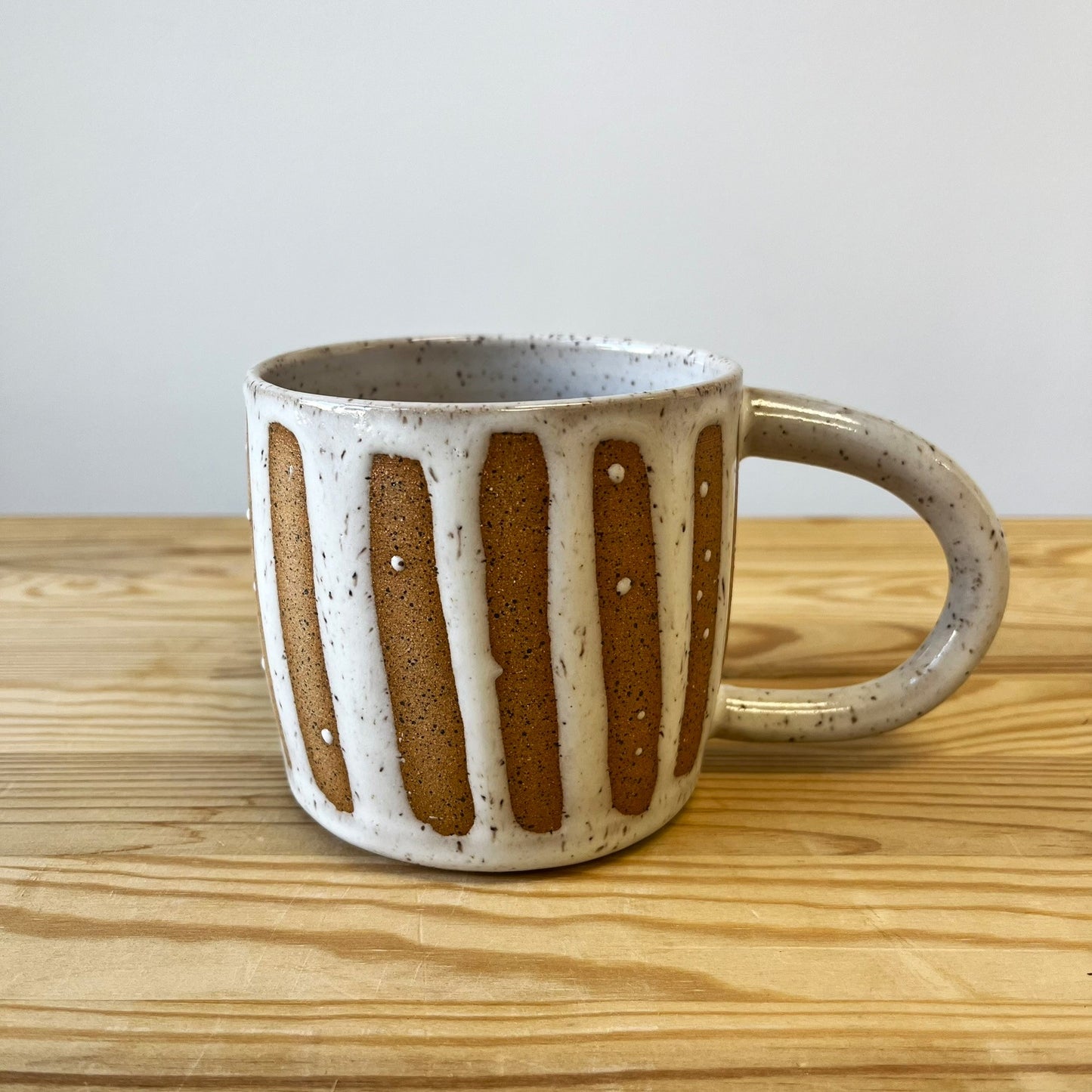 Mug with White Stripes