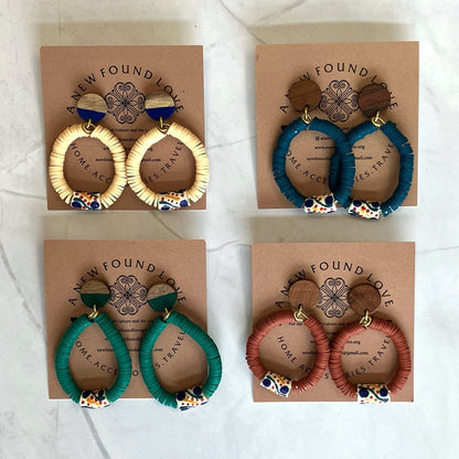 Happy Hoop Earrings