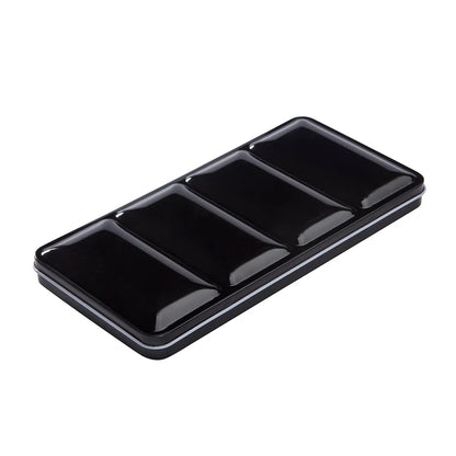 Watercolor Half Pans in Metal Box - 48 Colors & Water Brush Pen
