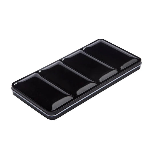 Watercolor Half Pans in Metal Box - 48 Colors & Water Brush Pen
