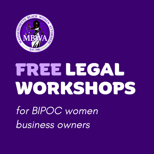5/27 - Free Legal Workshops for Small Business Owners with MBWA