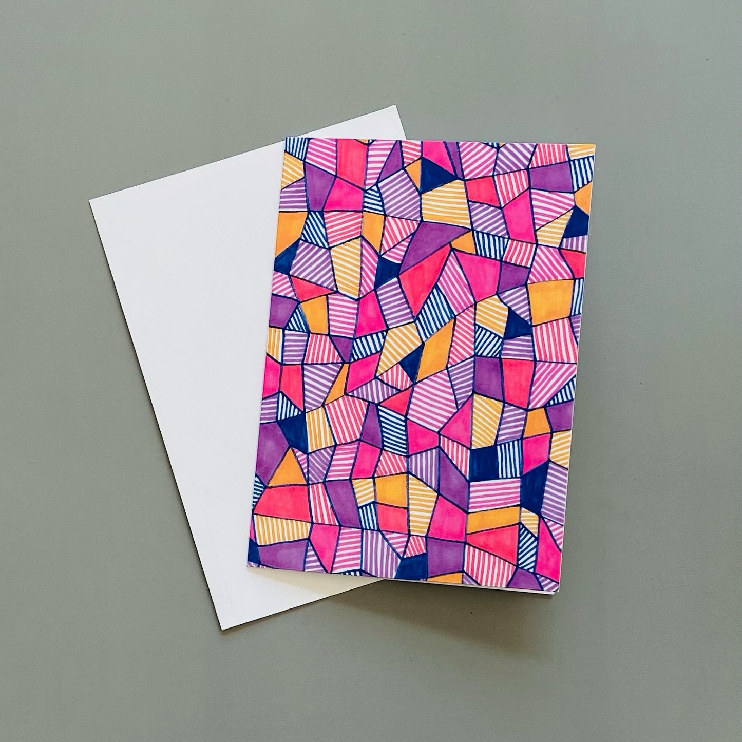 Card - Pink Glass (1227)