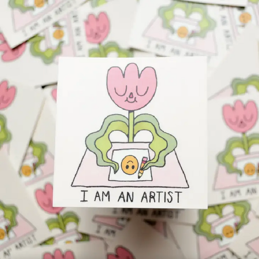 I Am An Artist Sticker