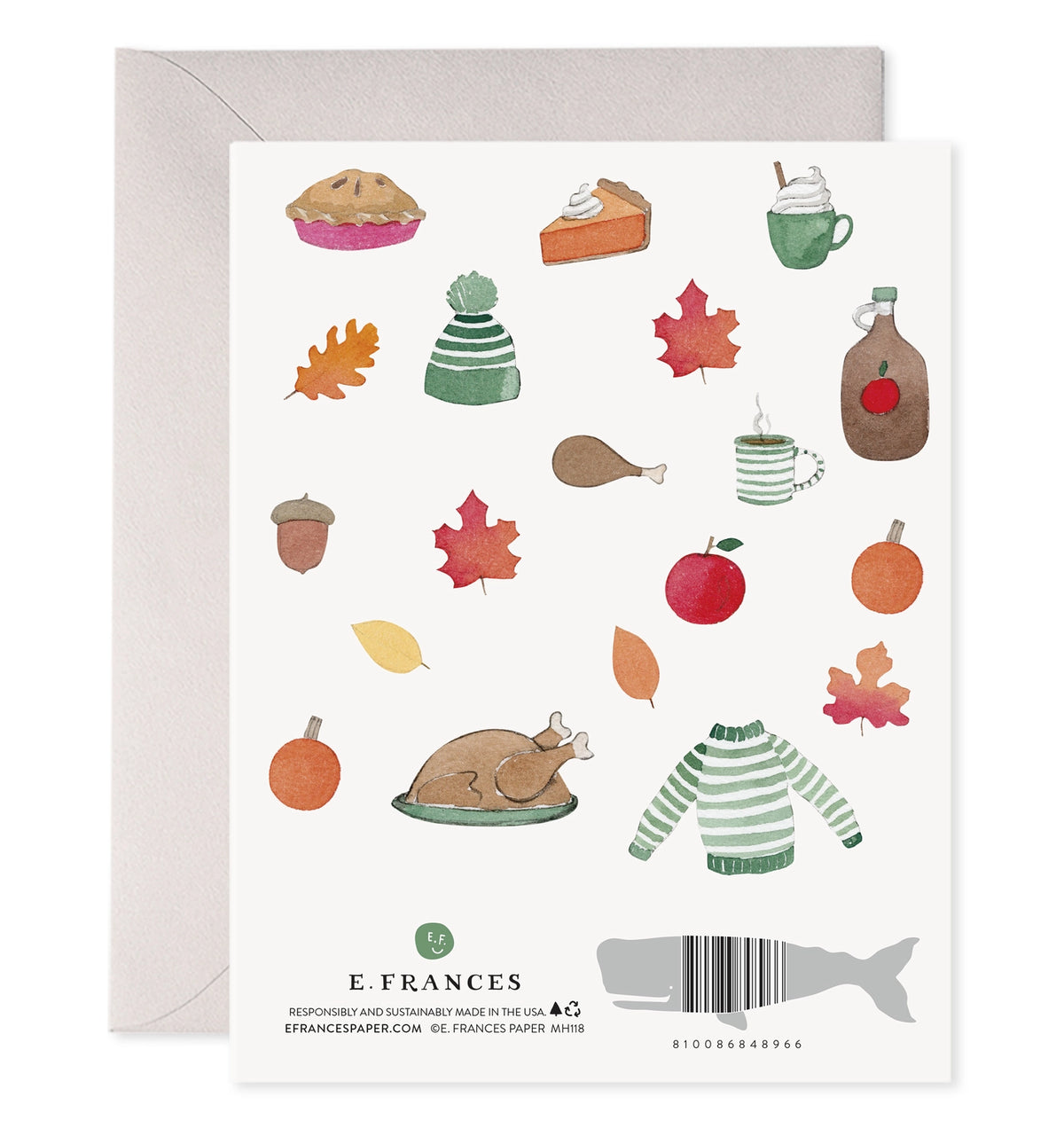 Grateful For You Thanksgiving Card
