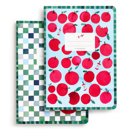 Apple Notebooks (Set of 2)