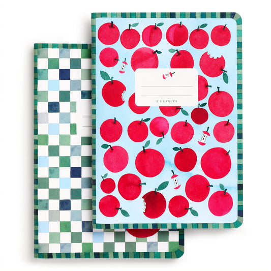 Apple Notebooks (Set of 2)
