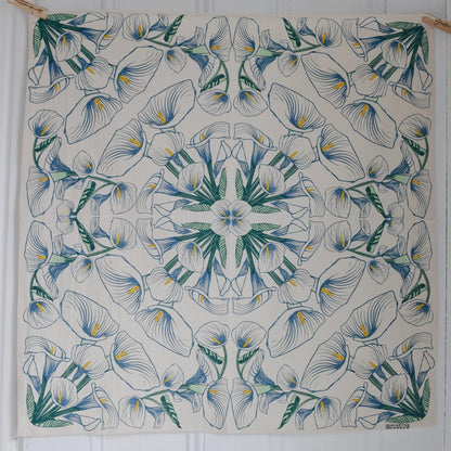 Calla Lily Oversized Tea Towel