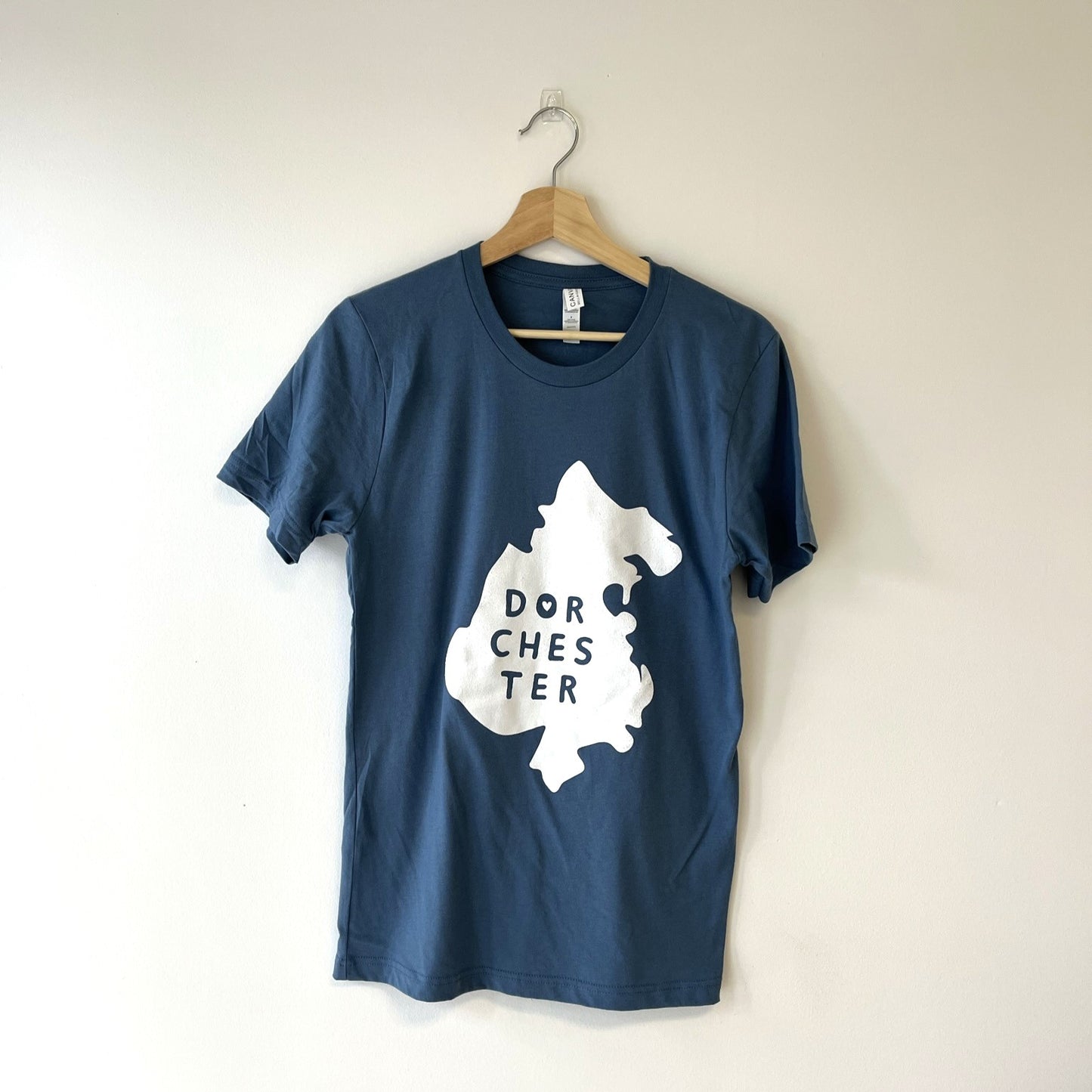 Dorchester Map T-Shirt - Blue