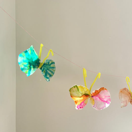 Aug 22 - Butterfly Garlands (for kids 4+)