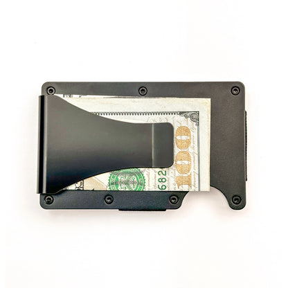 Wooden Wallet - Blue Corner