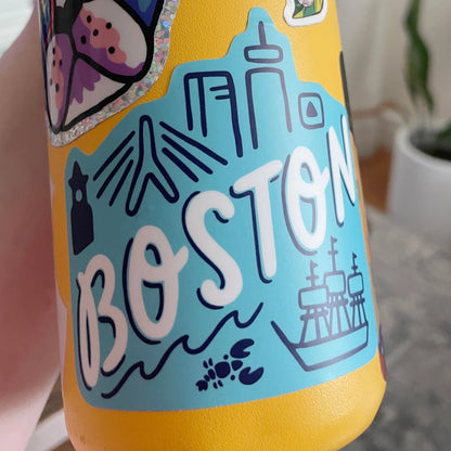 Boston Landmark Sticker