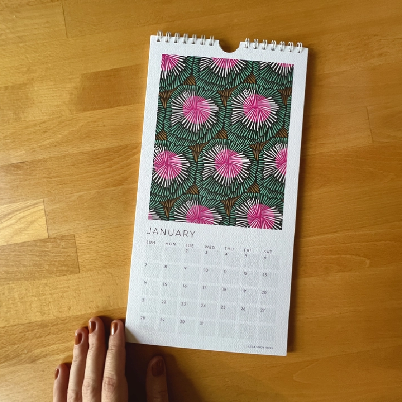 2024 Calendar by Leila Simon Hayes
