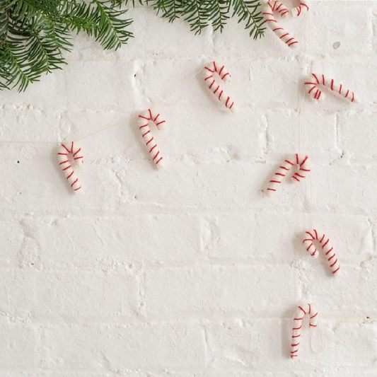 Candy Cane Garland