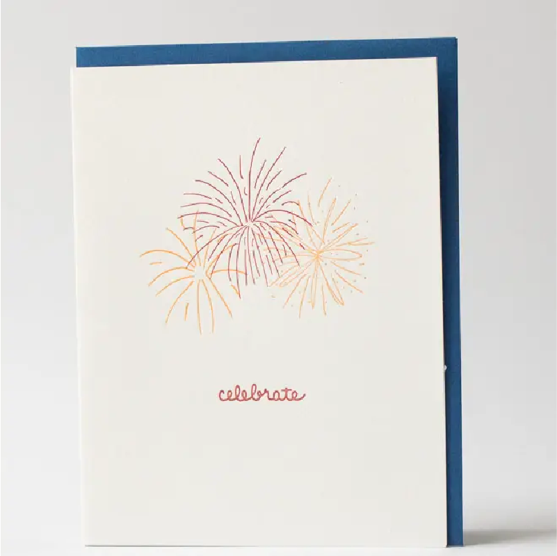 Greeting Card - Celebrate Fireworks