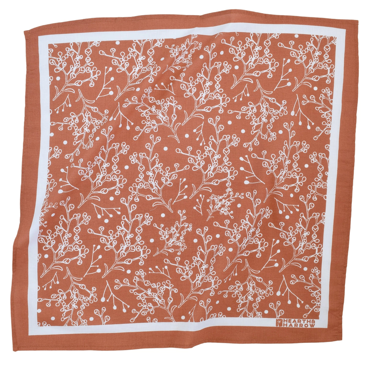 Orange Baby's Breath Bandana