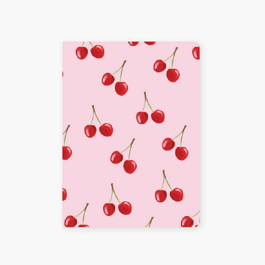 Pocket Journal - Red Cherries