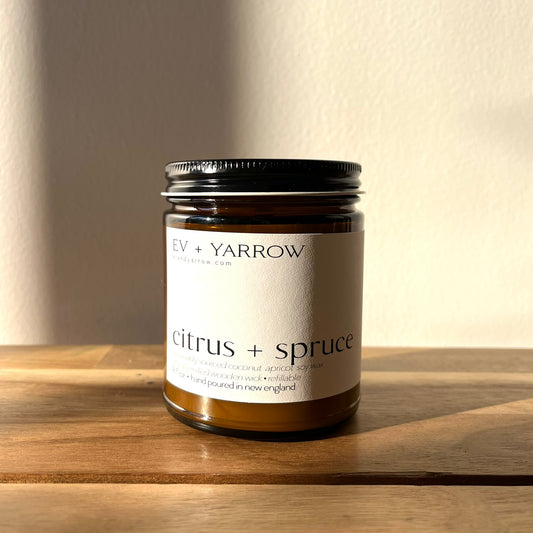 Citrus + Spruce Candle