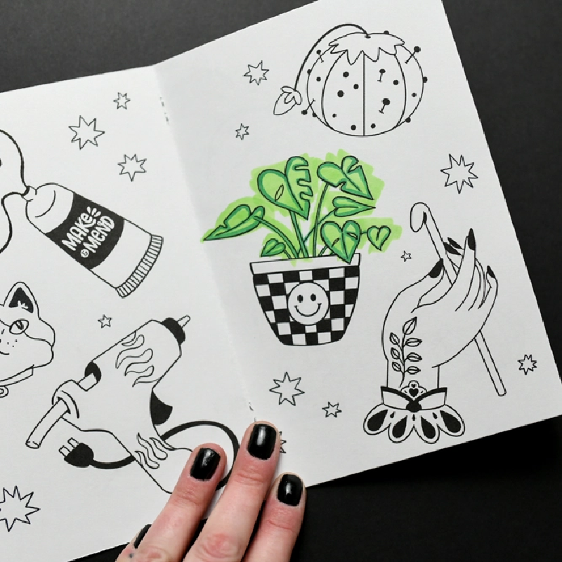 M&M Coloring Book – The Local Hand