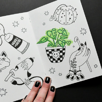 M&M Coloring Book