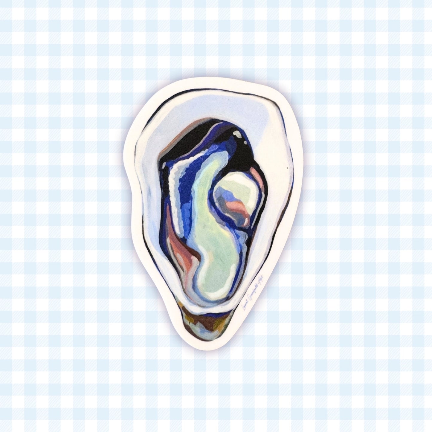 Single Oyster Sticker