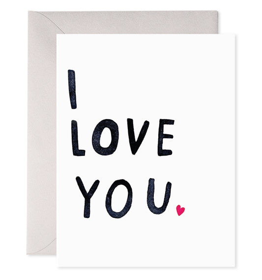 I Love You Card