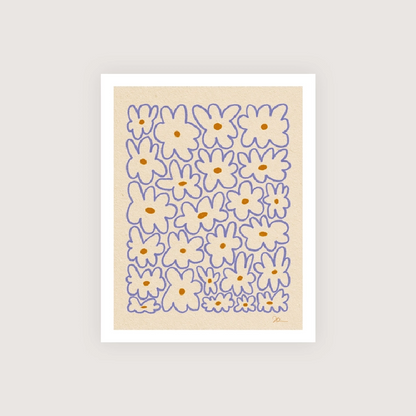 Daisies Art Print