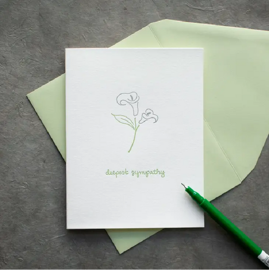 Greeting Card - Deepest Sympathy
