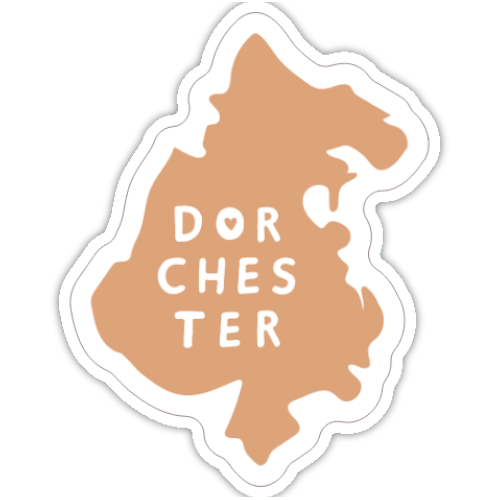 Dorchester Map Sticker